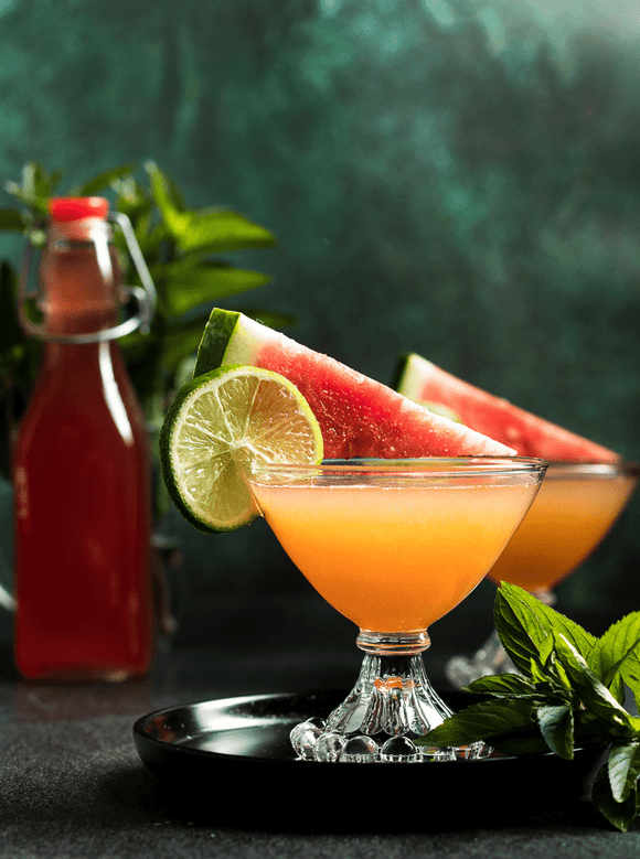 Whiskey cocktail recipes watermelon lime glasses Unique 