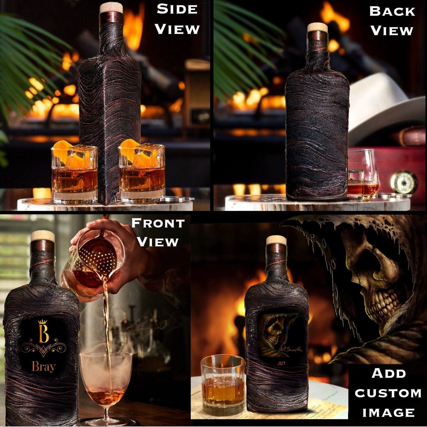 Decanter Set |Personalized Monogram