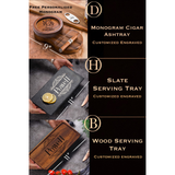 Deer Decanter Set Gift for Hunters   / Customized Slate Service Tray ☆ ☆ ☆ ☆ ☆(64)review