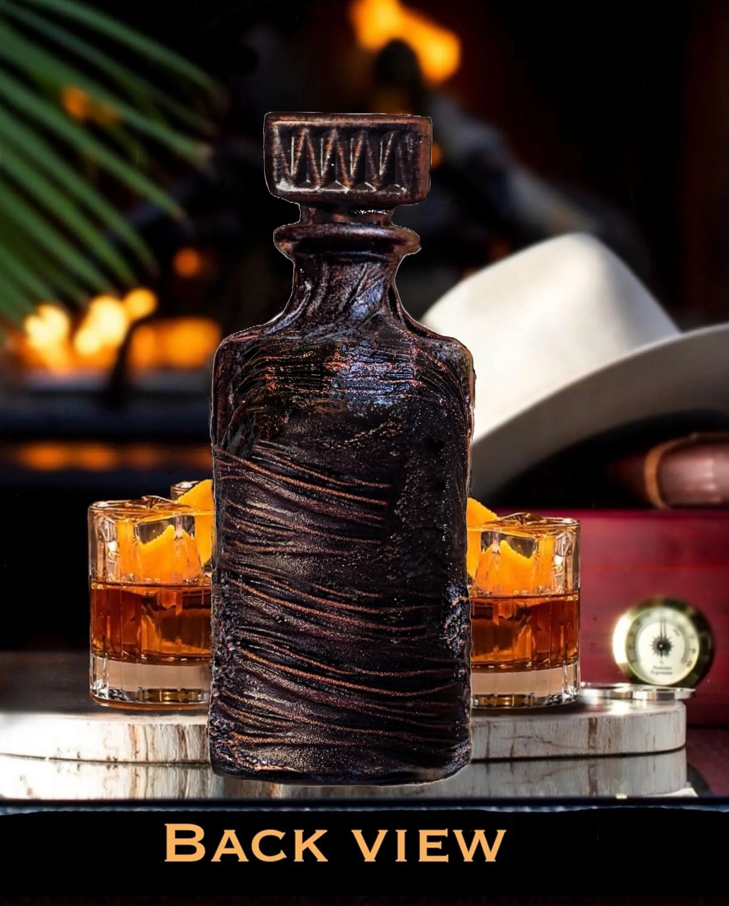 Best Boss Personalized Whiskey Decanter Set