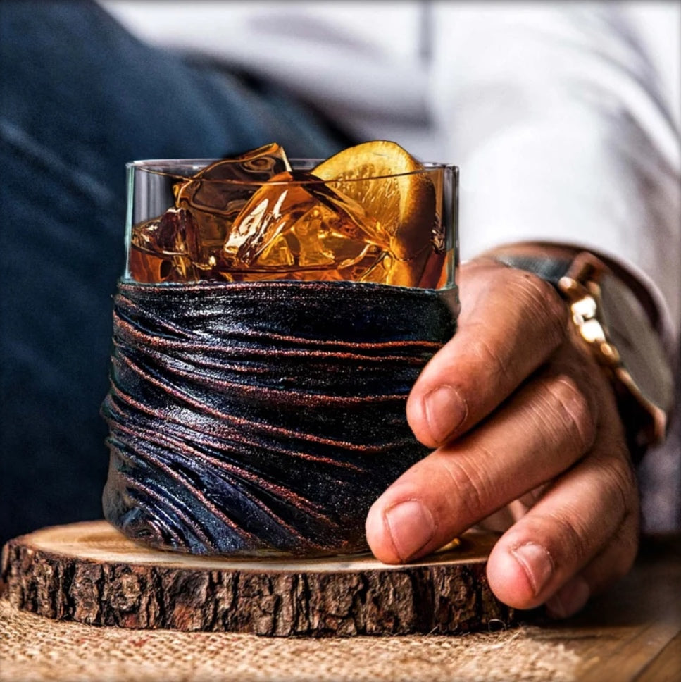 Personalized Knight Crest Whiskey Decanter Set