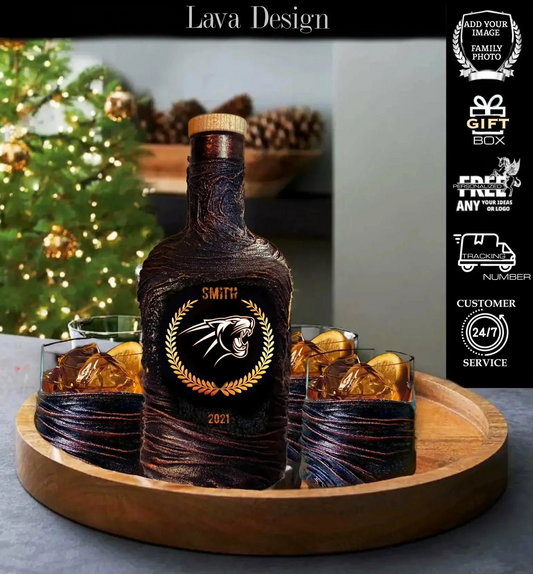 Carolina Whiskey Decanter Set