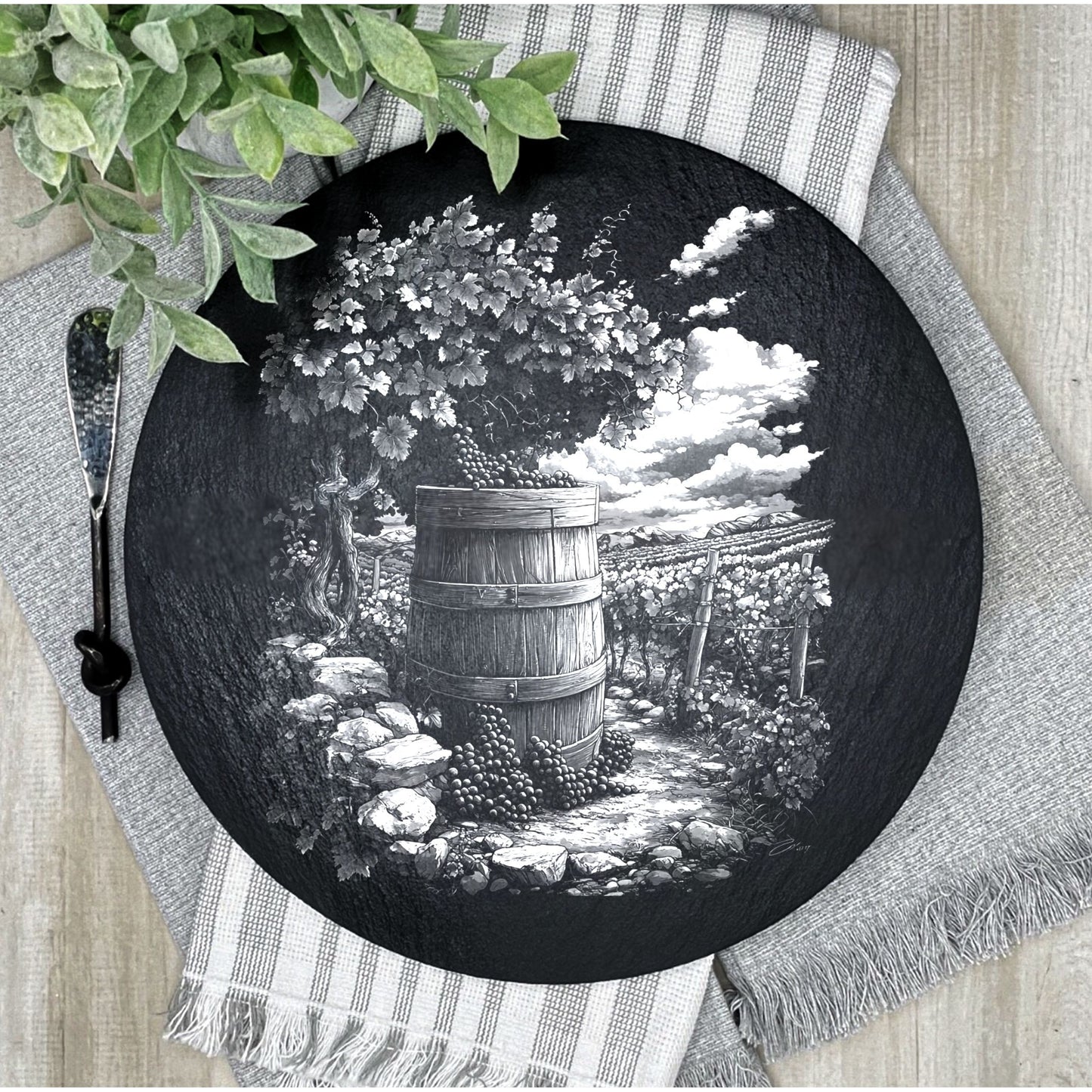 Customized Slate Serving Tray