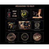 Viking Bear Whiskey Decanter Set with Gift Box