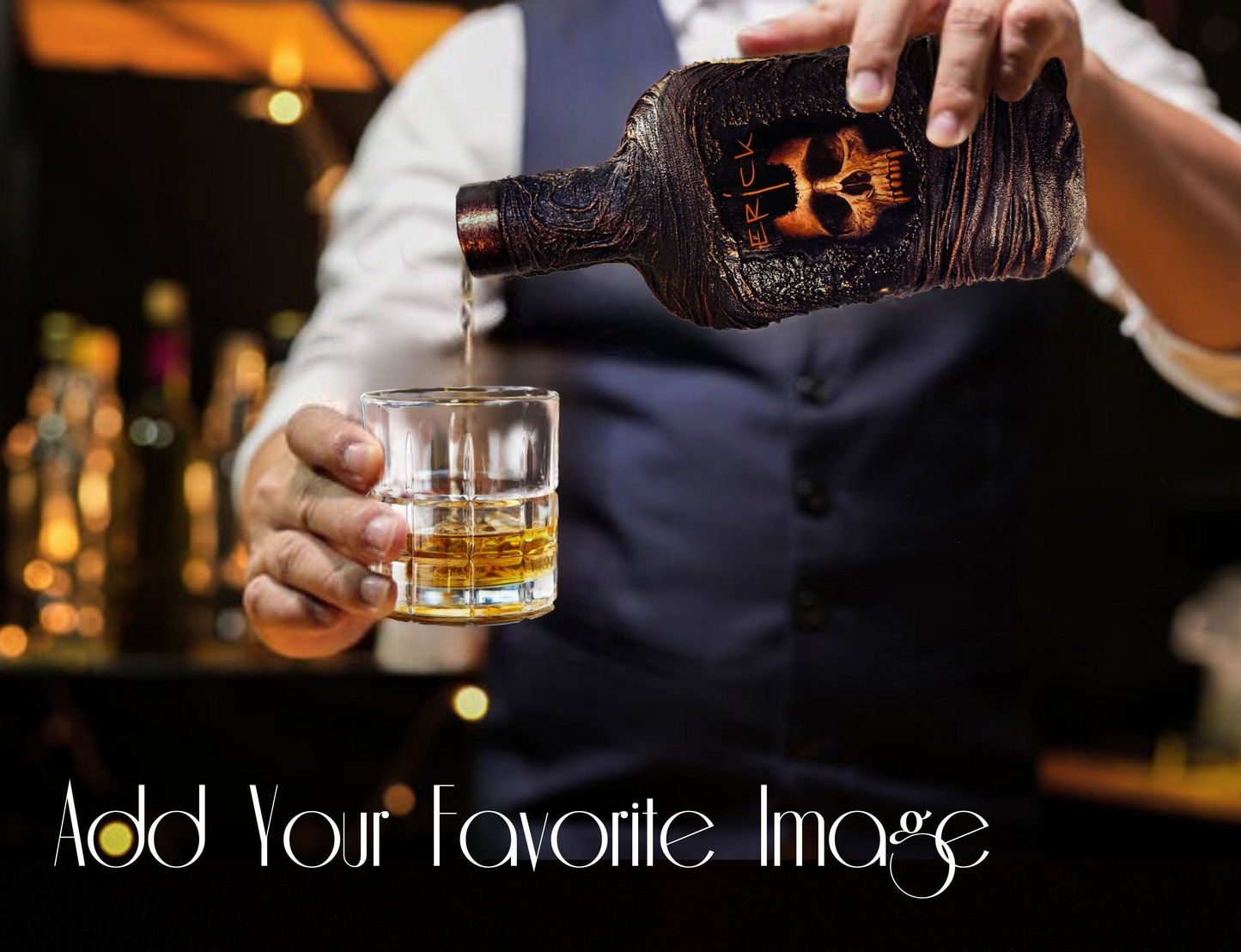 Chicago Football Whiskey Decanter Set