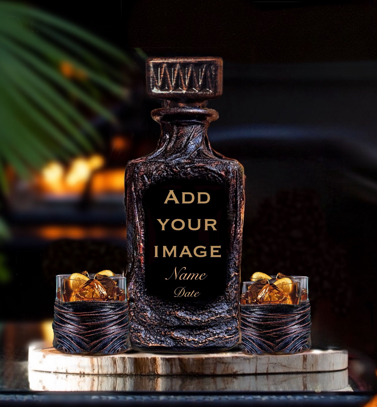 Jurassic Park Whiskey Decanter Set