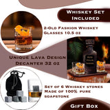 Horse decanter whiskey scotch bourbon custom image glasses lava designe Ice whiskey  stone