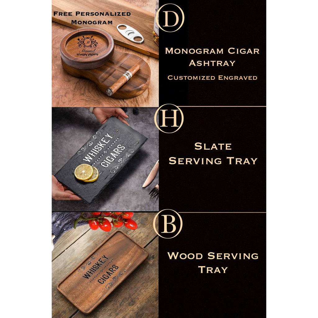 Fireman Decanter Set  / Customized Slate Service Tray ☆ ☆ ☆ ☆ ☆(64)review
