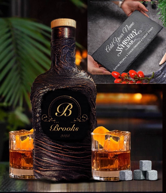 Custom Monogram Whiskey Decanter Set (52) review