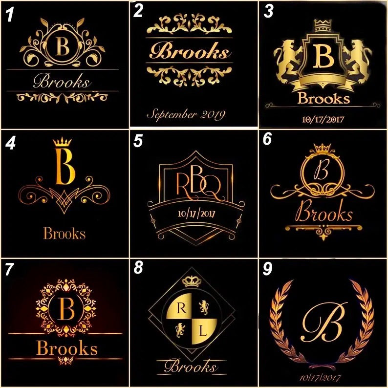 Whiskey Decanter Set ~ Personalized Monogram ~ Gift Box ~ (27)review