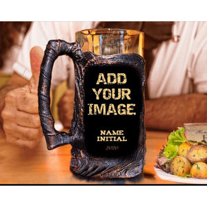 Custom Order Add Your Image- Personalized Beer Mug