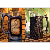 Gone Fishing Beer Mug-RoyalWhiskeyGift