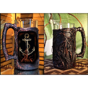 Personalized Fishing Beer Mug-RoyalWhiskeyGift