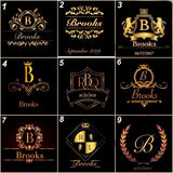 Monogram gold